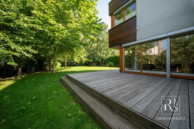 DOM W WILANOWIE | DZIAŁKA 1050 M² | WYSOKI STANDARD | ZAMKNIĘTE OSIEDLE