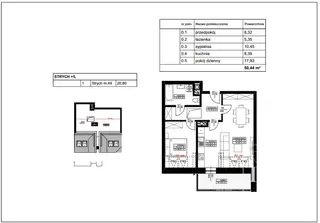 Projektant, gotowe mieszkanie 50m², antresola 21m², balkon, garaż - zdjęcie 11