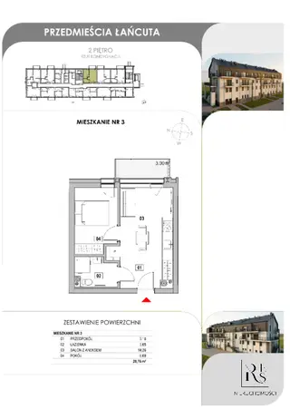 3 pokoje/30 m²/ Łańcut/ nowa inwestycja!  - zdjęcie 6